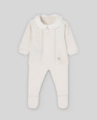 Knit Sweater + Legging Set w/ Collar - Cream/Cream from Anderson Parker