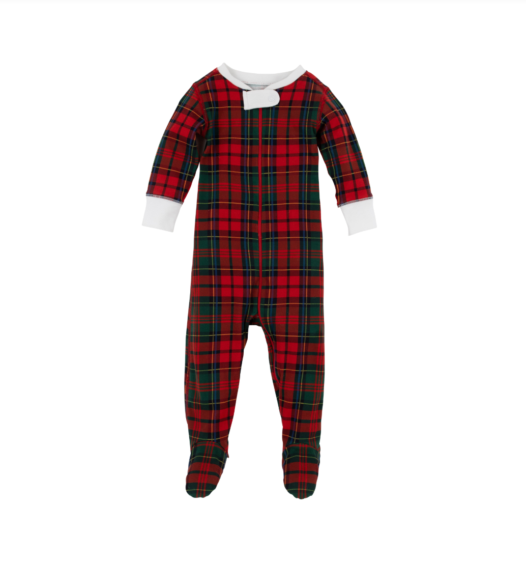 Knox`s Night Night Footed - Paces Mill Plaid/Worth Ave White from Anderson Parker