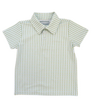 Kyle Polo - Green & Blue Geometric from Anderson Parker