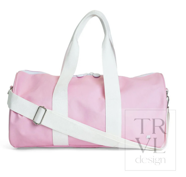 LARGE ROLL DUFFEL - COATED CANVAS PEONY from Anderson Parker