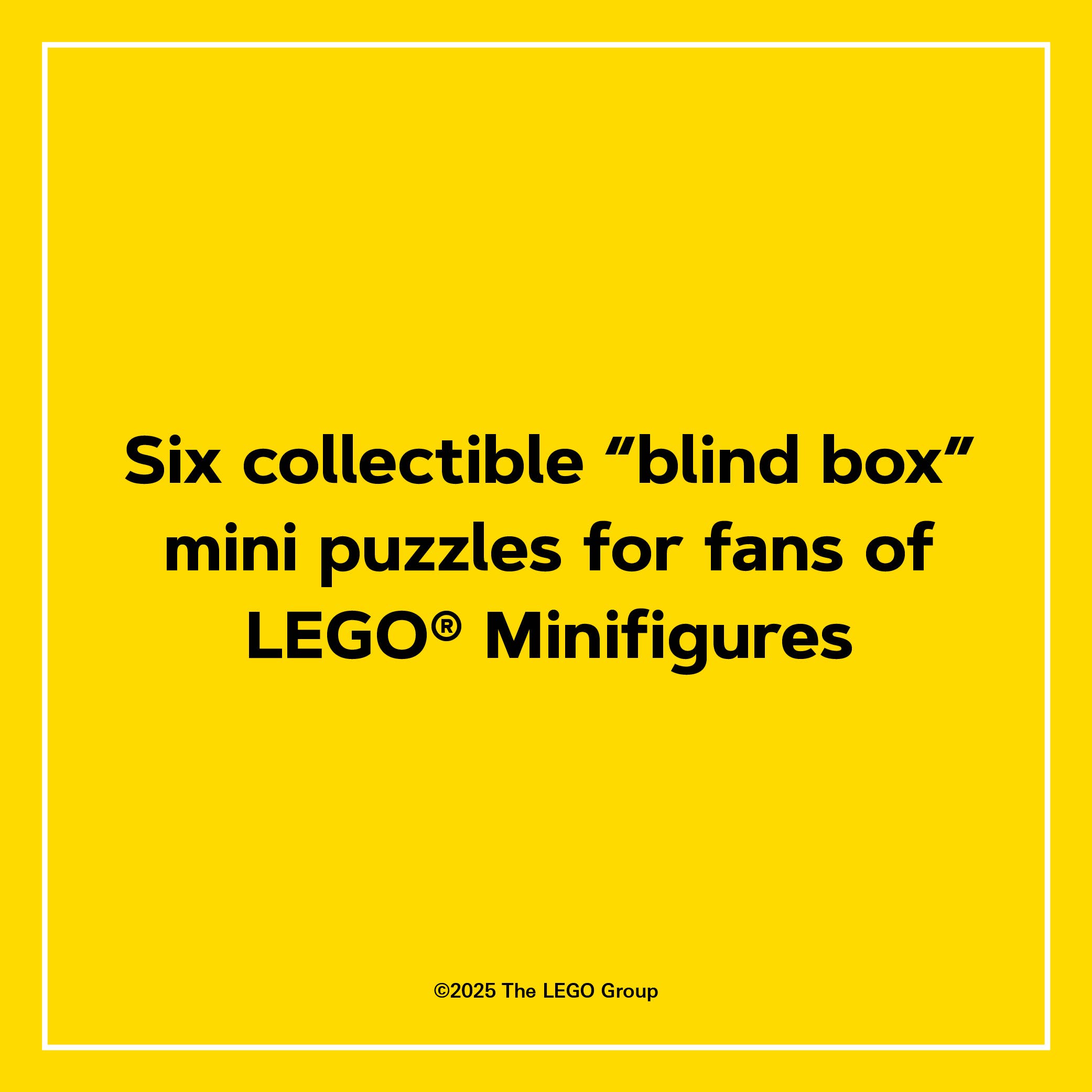 LEGO Mystery Minifigure Mini Puzzle (Christmas Edition) from Anderson Parker