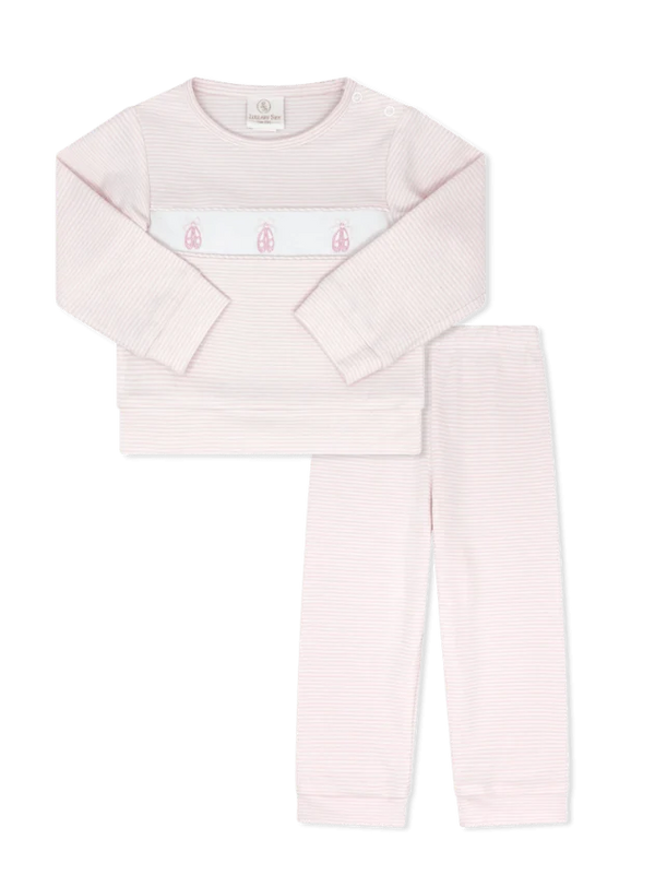 Lagniappe Play Set Pensacola Pink Ministripe, Ballet Slipper from Anderson Parker
