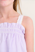 Lainey's Little Dress - Lauderdale Lavender Gingham from Anderson Parker
