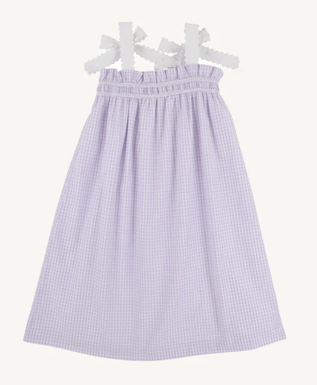 Lainey's Little Dress - Lauderdale Lavender Gingham from Anderson Parker