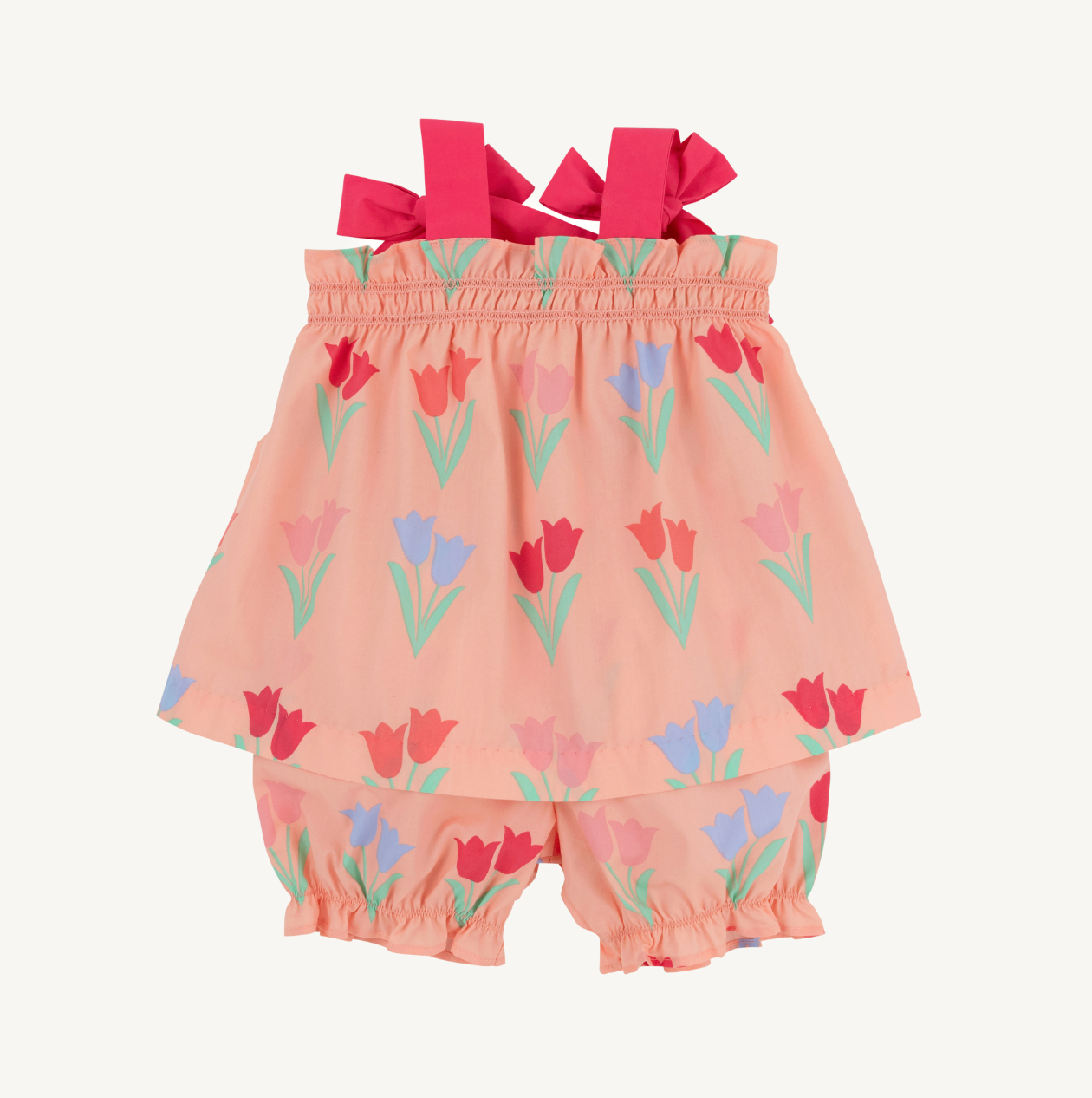 Lainey's Little Set - Broadcloth  - The Flower in the Dell/Palm Springs Punch from Anderson Parker