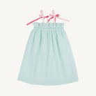 Laineys Little Dress - Woven - Turks Teal Windowpane/Palm Beach Pink/Romany Rose from Anderson Parker