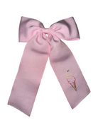 Large Long Tail Bow - Ice Cream - Anderson Parker