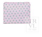 Large Roadie Zip Pouch - Petite Fleur Pink from Anderson Parker