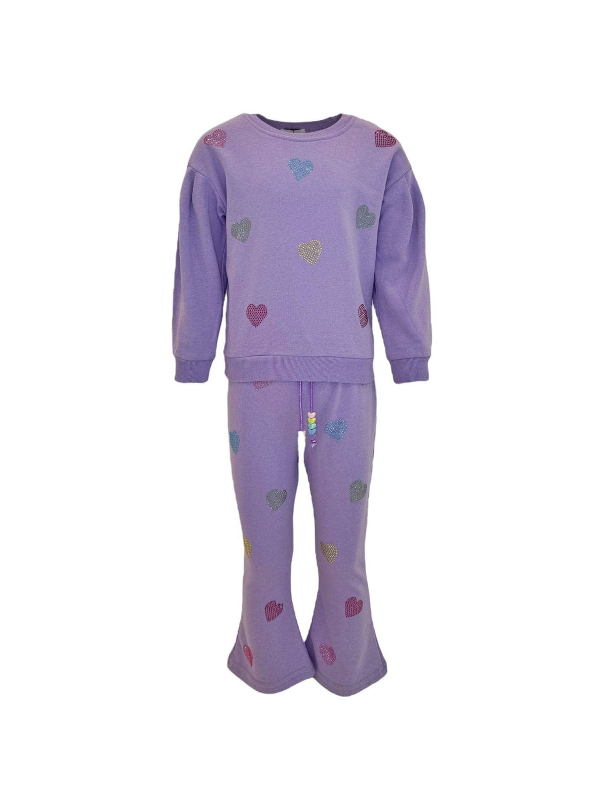 Lavender Crystal Hearts Set from Anderson Parker