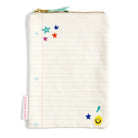 Ledger Paper Canvas Pouch from Anderson Parker