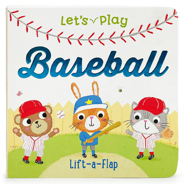 Let's Play Baseball Lift-a-Flap Sports Board Book from Anderson Parker