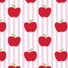 Libby Girls' Dress - Schoolhouse Apples Pink from Anderson Parker