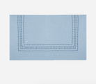 Light Blue knit blanket with topstitching from Anderson Parker