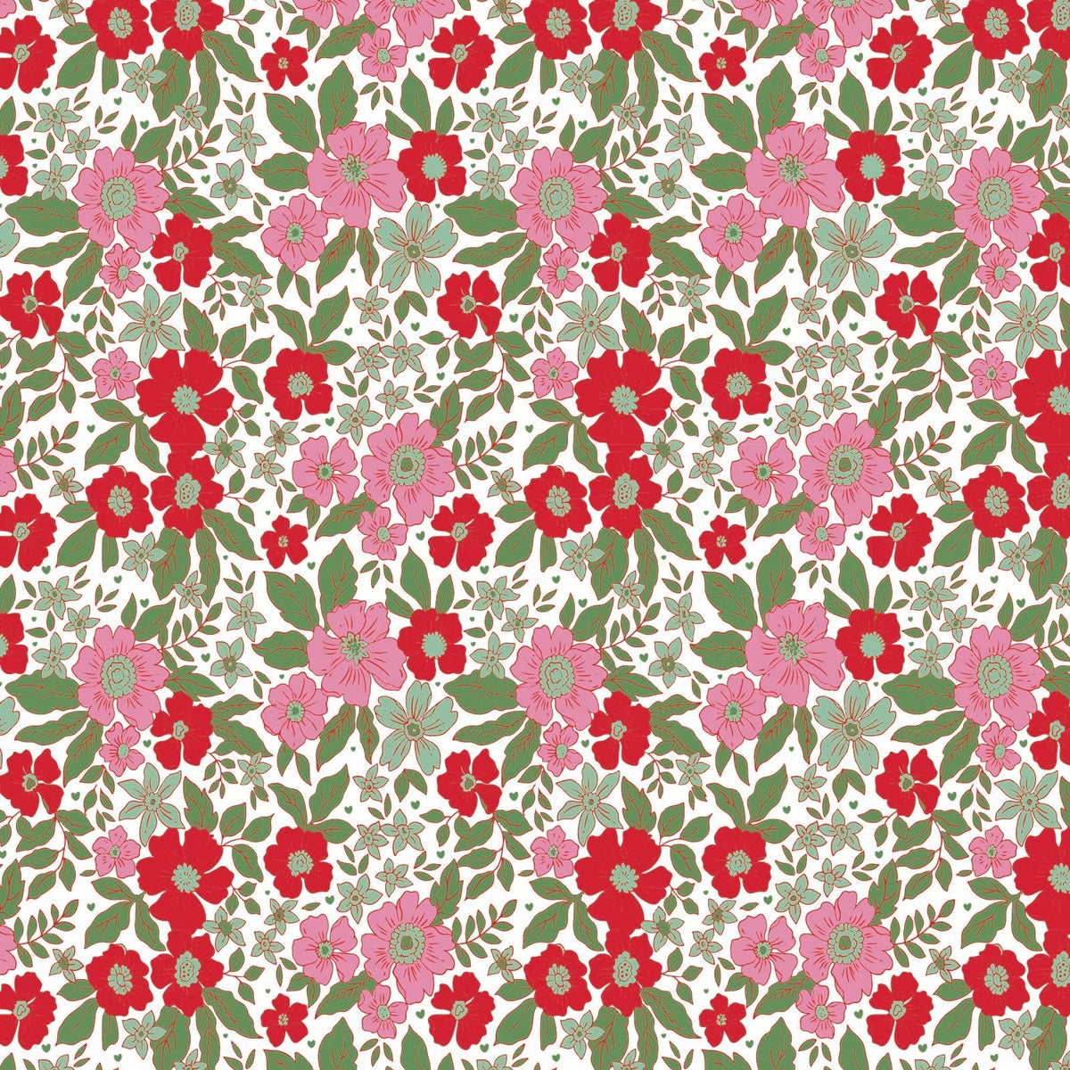 Lillian Girls' Dress - Floral Noel from Anderson Parker