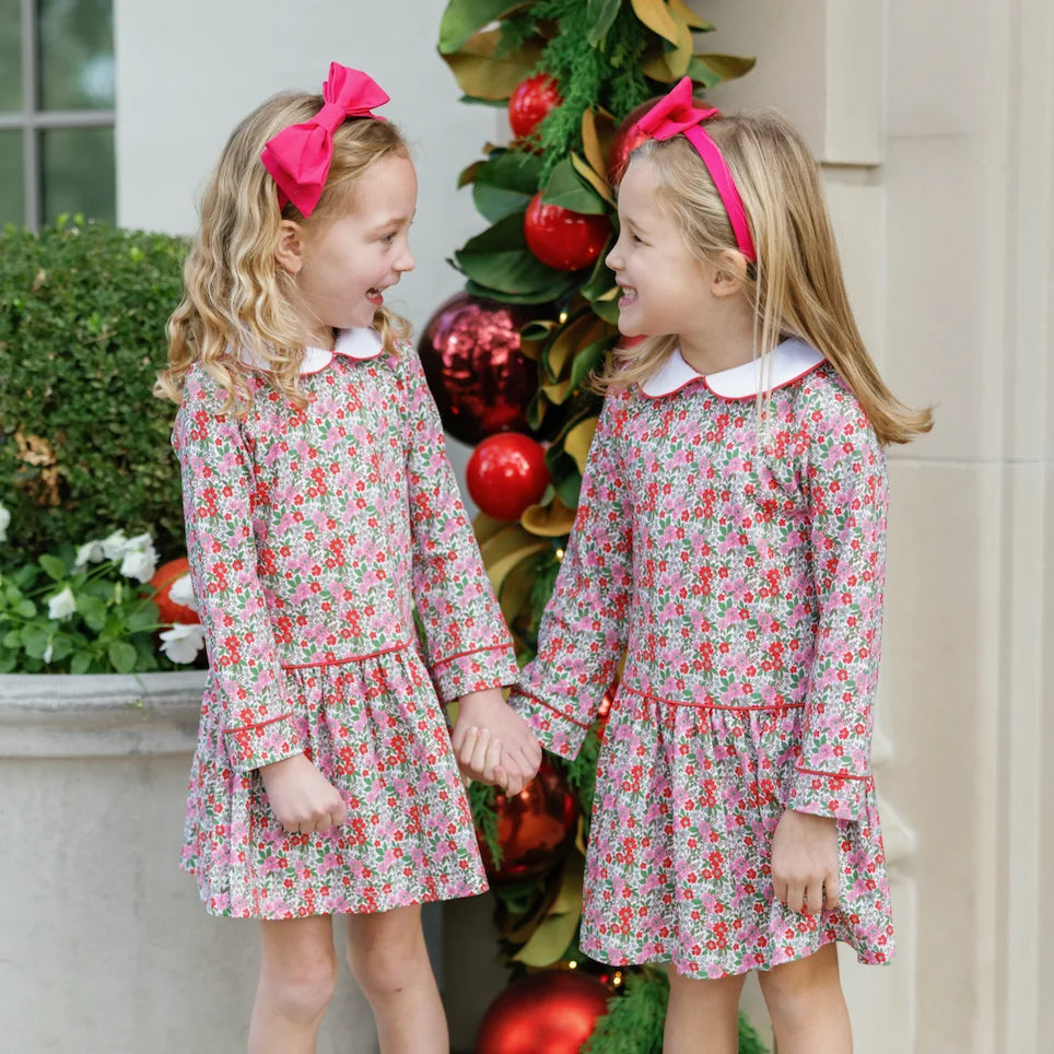Lillian Girls' Dress - Floral Noel from Anderson Parker