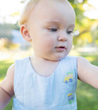 Linen Look Shortall With Trains from Anderson Parker