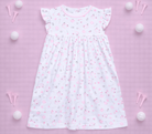 Little Golfer Print Dress - Pink from Anderson Parker