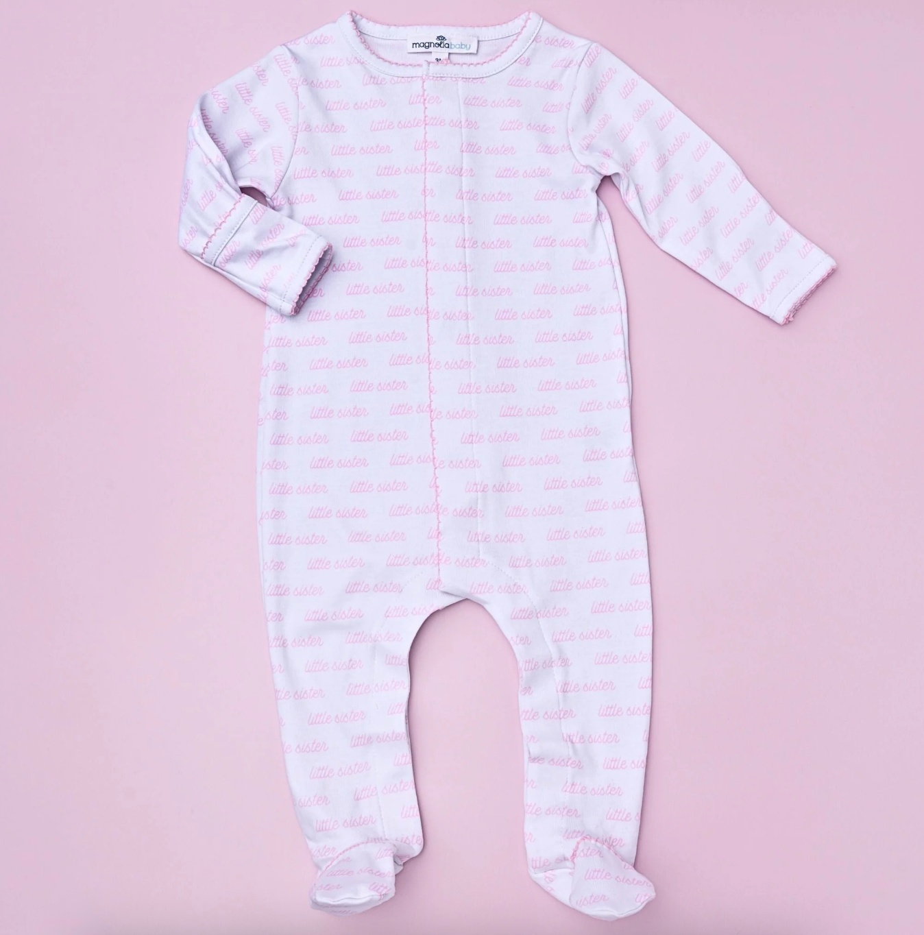 Little Sister Print Footie from Anderson Parker
