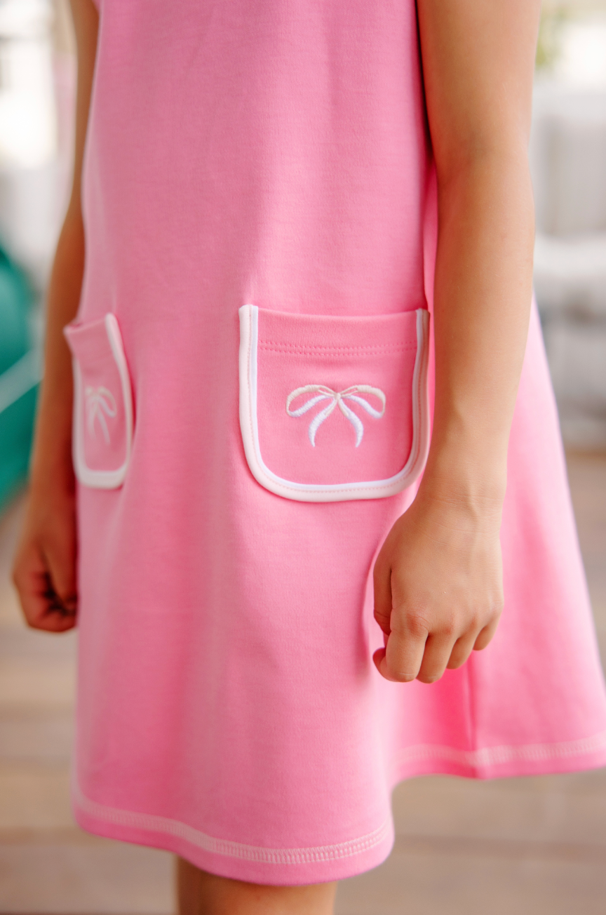 Lizzie's Luxe Leisure Dress - Romany Rose/Palm Beach Pink from Anderson Parker