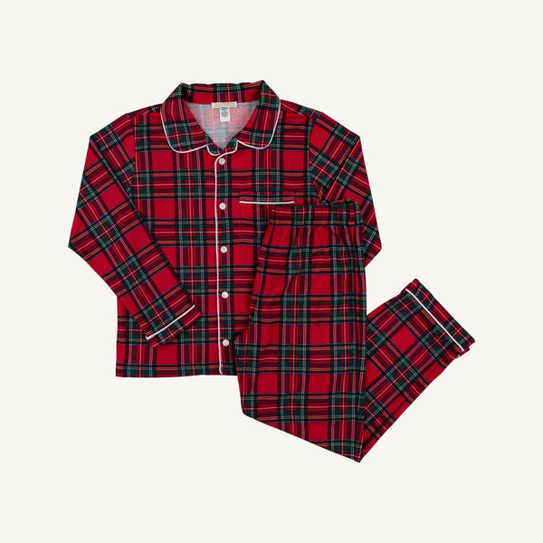 Lock's Little Set- Polyester Interlock - Society Prep Plaid/Worth Ave White from Anderson Parker
