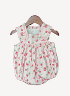 Lola Strawberry Sleeveless Ruffle Bubble from Anderson Parker