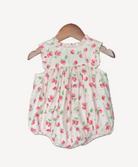 Lola Strawberry Sleeveless Ruffle Bubble from Anderson Parker