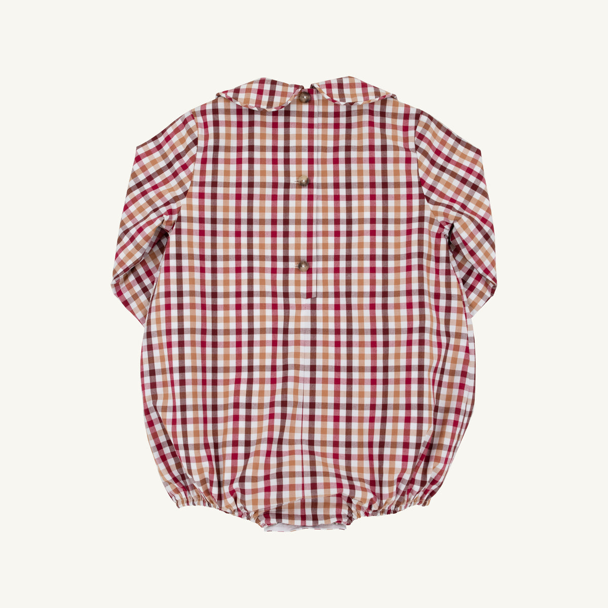 Long Sleeve Boone Bubble - Woven Yarn - Easton Pond Plaid from Anderson Parker