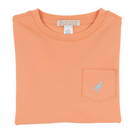Long Sleeve Carter Crewneck - Seashore Sherbet/Buckhead Blue from Anderson Parker