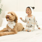 Long Sleeve Pajamas in Fluffy Dog from Anderson Parker