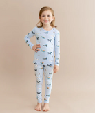 Long Sleeve Pajamas in Take Off from Anderson Parker