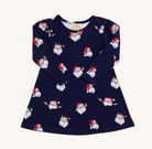 Long Sleeve Penny`s Play Dress - Jolly Old St Nick from Anderson Parker