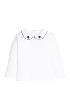 Long Sleeve Pinpoint Shirt - Football Helmet from Anderson Parker
