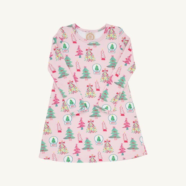 Long Sleeve Polly Play Dress - Heavy Weight - Christmas Coloring Contest from Anderson Parker
