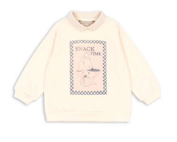 Long Sleeve Polo - Buttercream from Anderson Parker