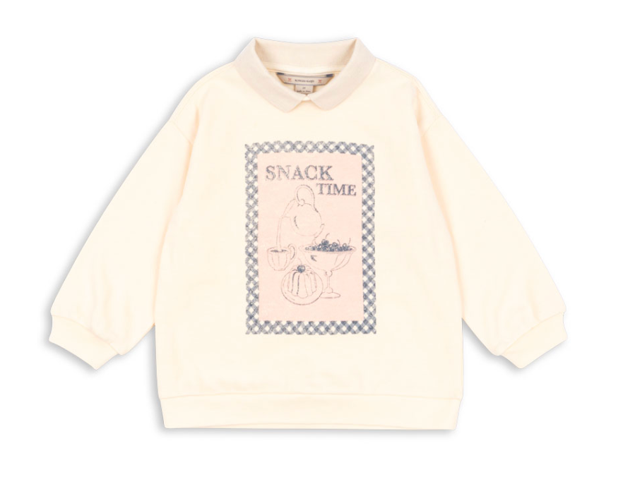 Long Sleeve Polo - Buttercream from Anderson Parker