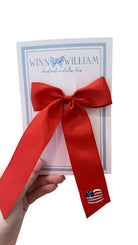 Long Tail Bow - American Flag Red from Anderson Parker