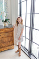 Lottie Girls Dress - Berkshire Batik Floral from Anderson Parker