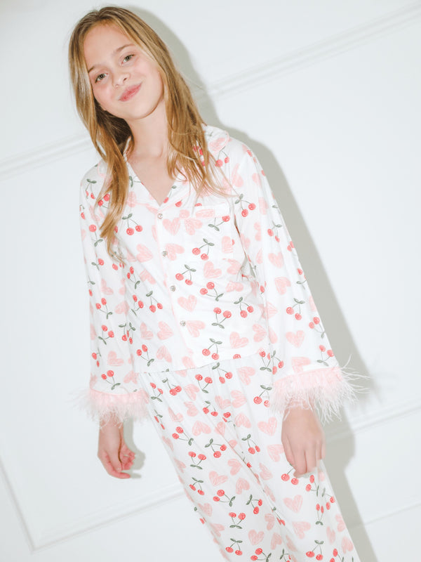 Love Cherry Feather Set from Anderson Parker