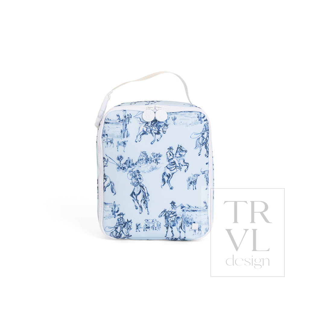 Lunch Box Insulated Bag - Cowboy Toile from Anderson Parker