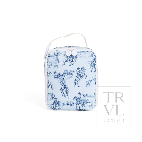 Lunch Box Insulated Bag - Cowboy Toile from Anderson Parker