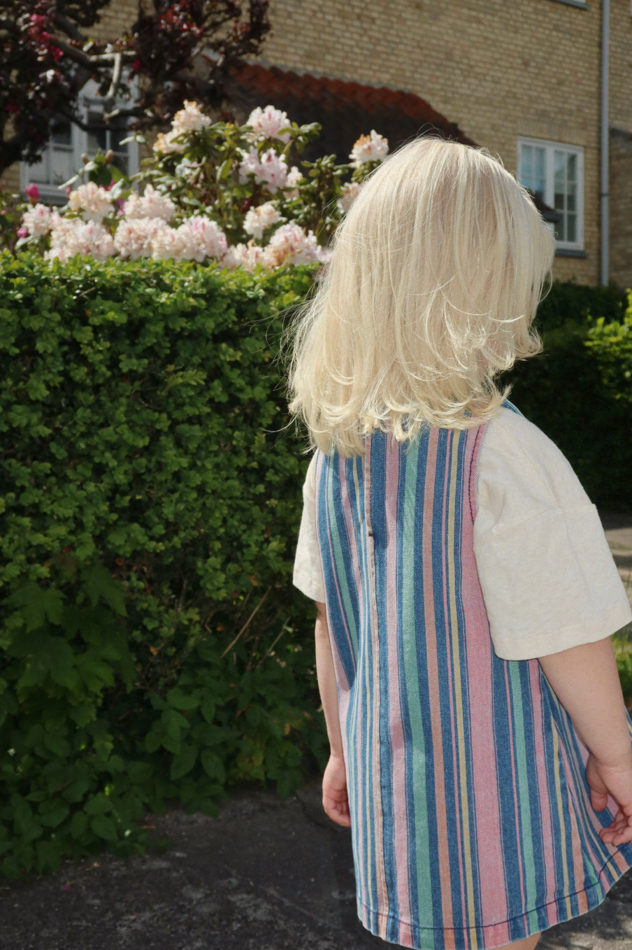 MAGOT DRESS - Miami Stripe from Anderson Parker