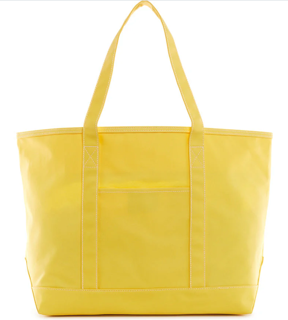 MAXI TOTE - COATED CANVAS Large DAFFODIL from Anderson Parker