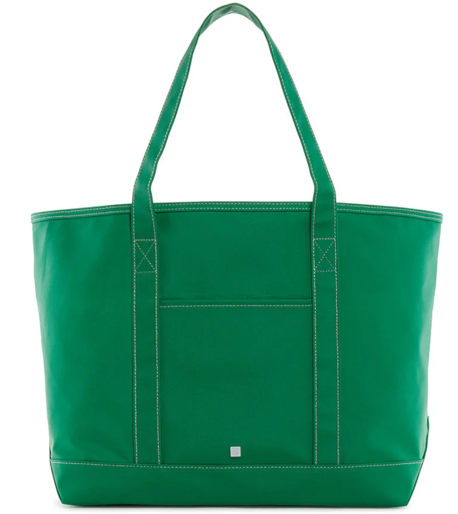 MAXI TOTE - COATED CANVAS Large KELLY GREEN from Anderson Parker