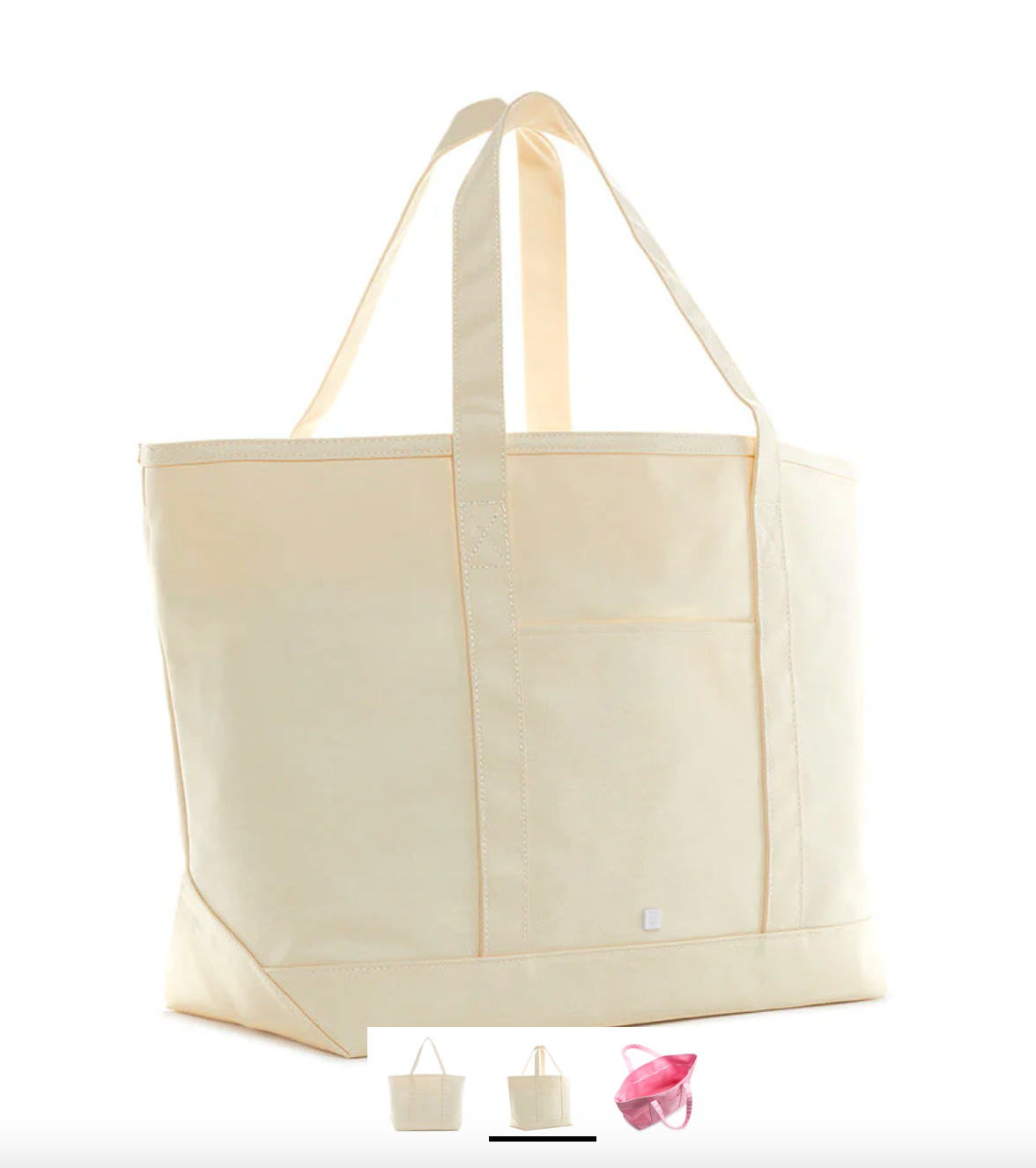 MAXI TOTE - COATED CANVAS Large NATURAL from Anderson Parker