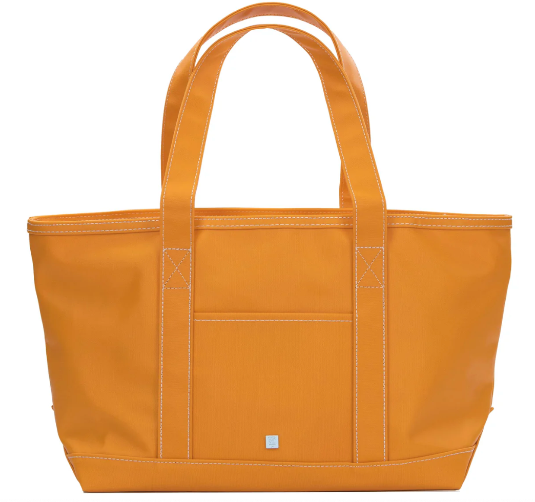 MEDIUM TOTE - COATED CANVAS ORANGE from Anderson Parker
