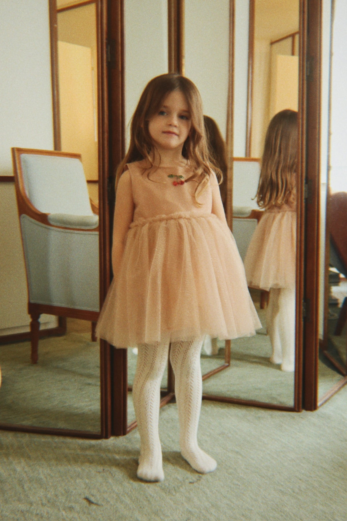 MERLE DRESS - FRAPPE from Anderson Parker
