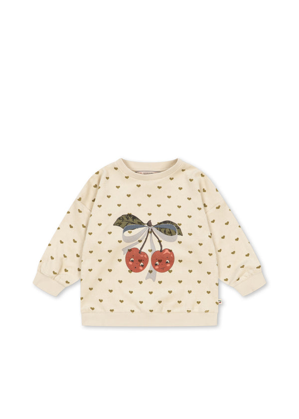 MITTY SWEAT SHIRT GOTS - OYSTER COEUR from Anderson Parker