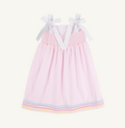 Macie Mini Dress - Palm Beach Pink/Worth Ave White from Anderson Parker