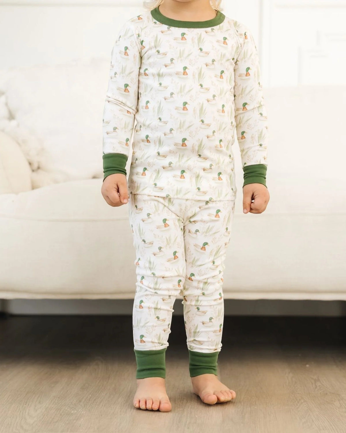 Mallard's Pond Long Pajamas from Anderson Parker