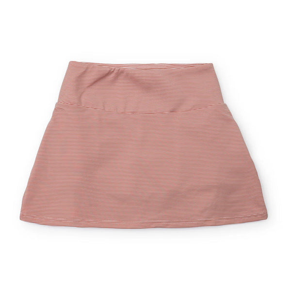 Margot Skort- Orange & White Stripes from Anderson Parker